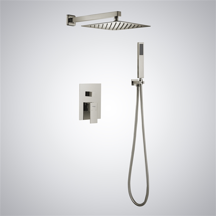 Fontana Luce Brushed Nickel Multi Function Shower System