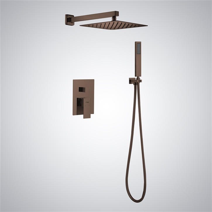 Fontana Luce Oil Rubbed Bronze Wall Mounted Shower System