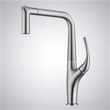 Fontana Anora Chrome Modern Pull Out Bathroom Sink Faucet