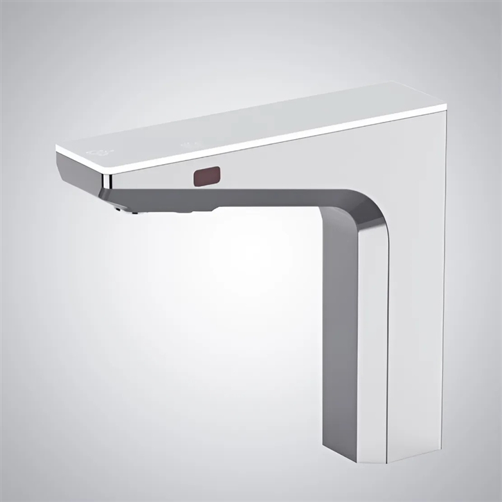 Fontana Honfleur Chrome Touchless Faucet Hand Dryer