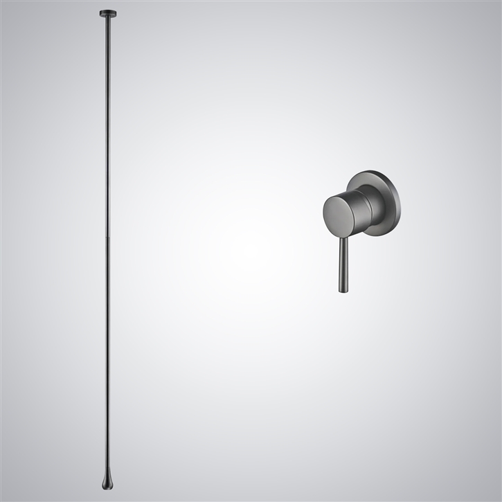 Fontana Sevres Brushed Grey Luxury Ceiling Bathroom Faucet