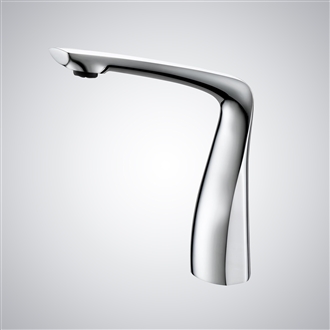 Fontana Jumieges Chrome Luxury Touchless Bathroom Basin Faucet