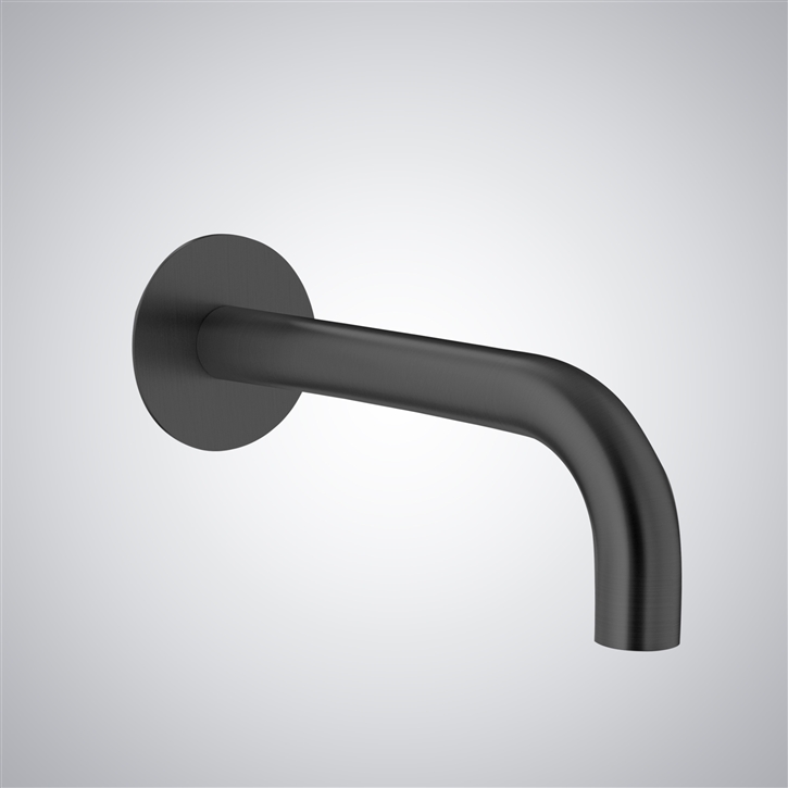 Fontana Ales Matte Black Wall Mounted Bathroom Touchless Faucet