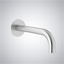 Fontana Ales Brushed Chrome Wall Mounted Bathroom Touchless Faucet