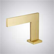 Fontana Vierzon Brushed Gold Deluxe Touchless Bathroom Sink Faucet