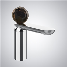 Fontana Martigues Chrome Crystal Handle Bathroom Basin Faucet