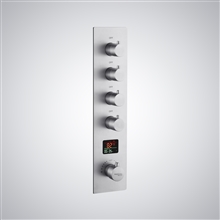 Fontana Le Puy Chrome Thermostatic Digital Display LED Shower Controller