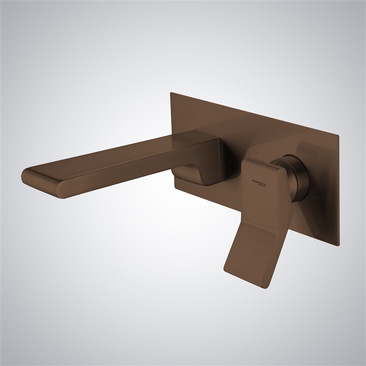 Fontana Narni Oil Rubbed Bronze Hot And Cold Luxury Basin Faucet