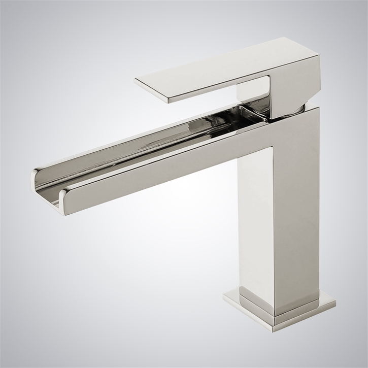 Fontana Accadia Brushed Nickel Thermostatic Basin Faucet