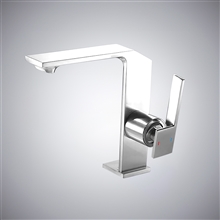 Fontana Pucelle Chrome Hot And Cold Bathroom Sink Faucet