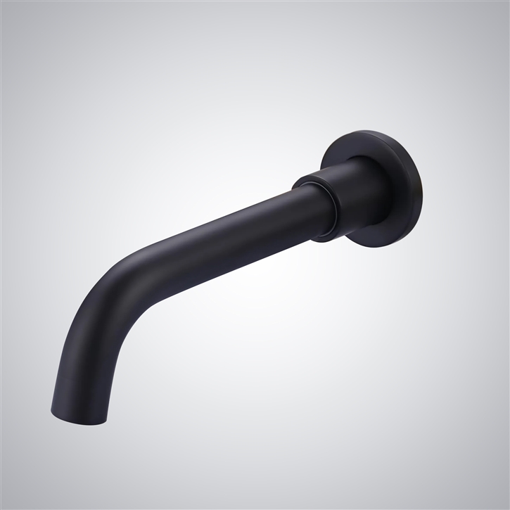 Fontana Matte Black Wall Mount Commercial Automatic Sensor Faucet With Insight Infrared Technology