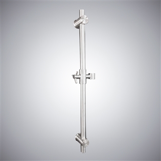 Fontana Handheld Shower in Chrome With Adjustable Sliding Bar and Hose