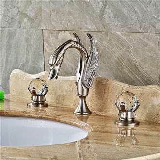 the Verona Gold Swan Faucet - Fontana Showers