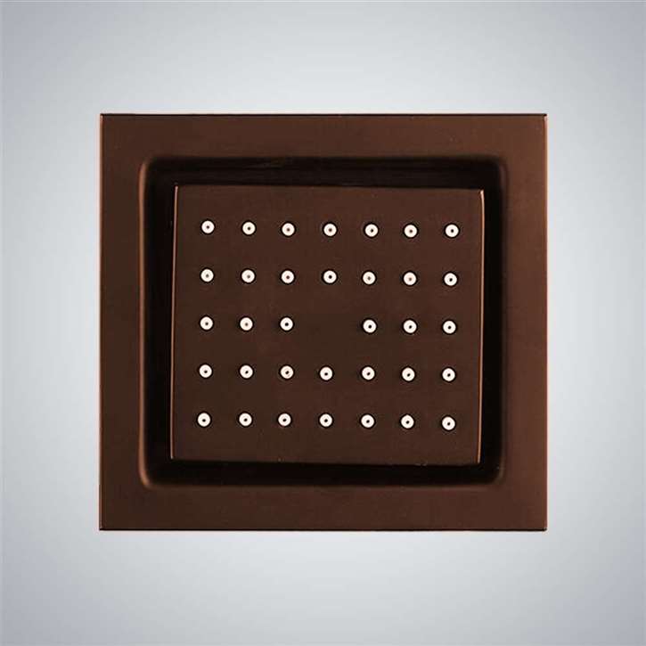 Fontana Sorrento Square Body Spray Jets light Oil Rubbed Bronze Finish