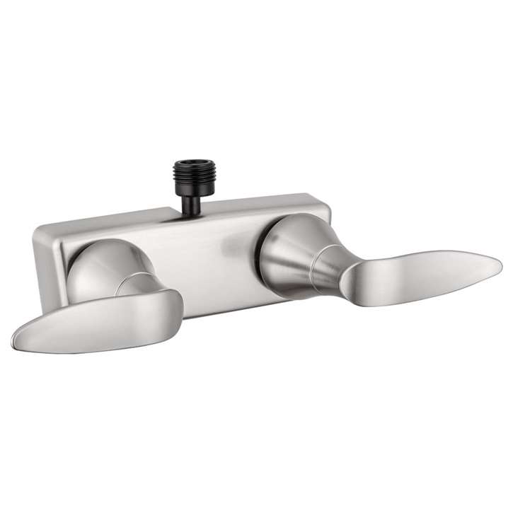 RV Sleek Brushed Nickel Shower Valve Diverter Faucet