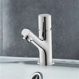 Bravat Sleek Chrome Deck Mount Faucet