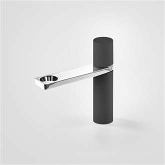 Bravat Modern Oil Rubbed Bronze With Chrome Finish Bathroom Faucet