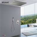 Bravat Brushed Nickel Shower Set