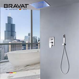 Bravat LED Chrome Shower Set