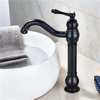 Fontana Toulon Single Handle Tall Spout Deck Mount Sink Faucet