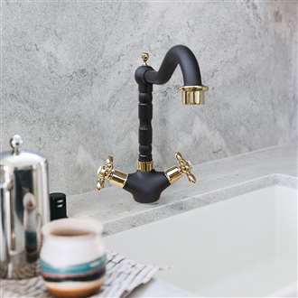 Fontana Sierra Oil Rubbed Bronze Brass Kitchen and Bathroom Mixer Shower Sink Faucet