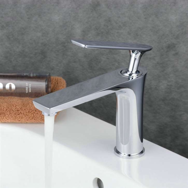 Fontana Modena Chrome Bathroom Sink Faucet