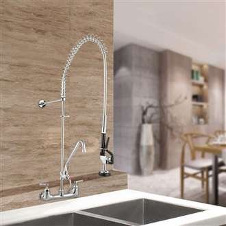 Fontana Lyon Double Handle Brass Pre-Rinse Spray Function Faucet