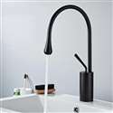 Single Lever 360 Rotation Spout Modern Brass Sink Faucet