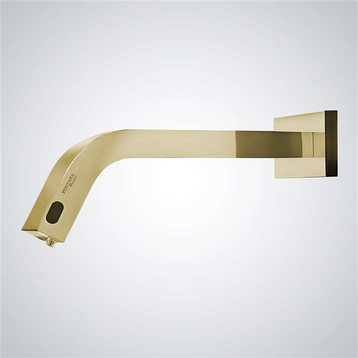 Fontana Commercial Brushed Gold Wall Mount Automatic Soap Dispenser