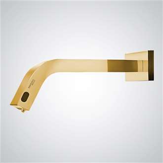 Fontana Polished Gold 2 in 1 Automatic Faucet With Soap Dispenser