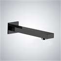 Fontana Favara Matte Black Wall Mounted Touchless Faucet