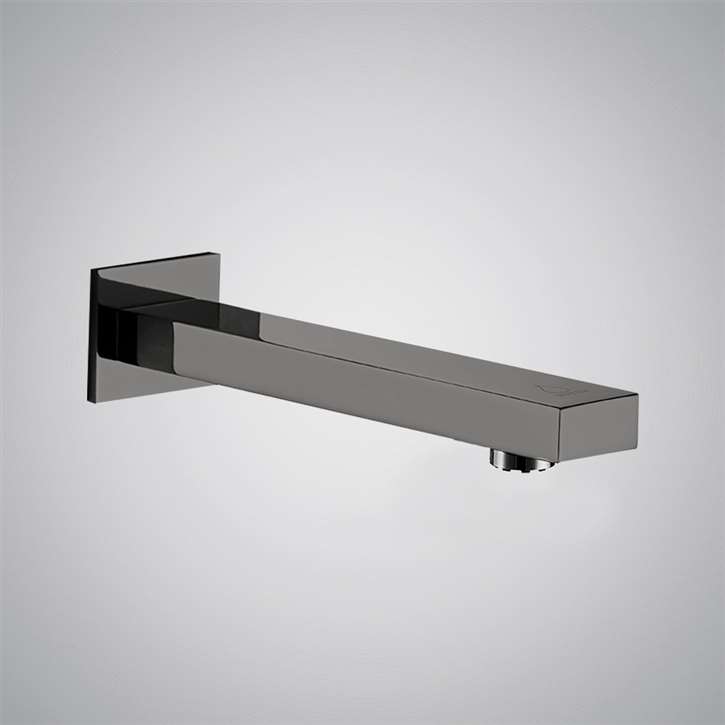 Fontana Licata Wall Mount Automatic Sensor Faucet In Gun Metal Gray