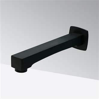 Fontana Restroom Wall Mount Commercial Touchless Opertation Sensor Faucet in Matte Black