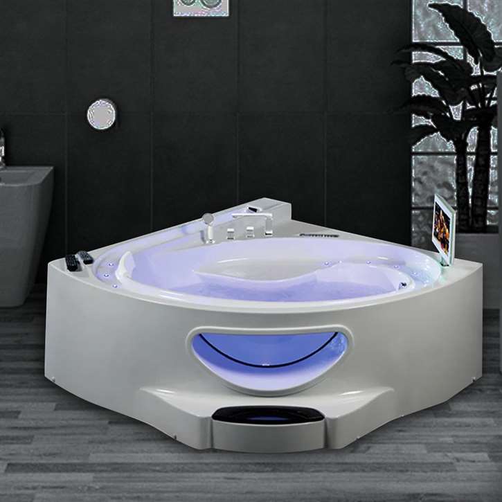 Fontana Denver Whirlpool Massage Two Person Luxury Bathtub