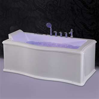 Reno Deep Modern Whirlpool Massage Bathtub