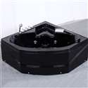 Verona Dual Seater Whirlpool Massage Corner Acrylic Bathtub