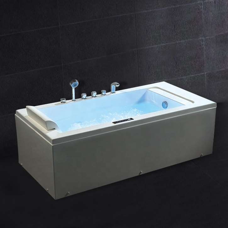 Denver Freestanding Soaking Rectangular Indoor Bathtub