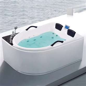 Denver Two Person Large Size Combo Massage Acrylic Bathtub