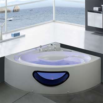 Verona Combo Massage Jetted Corner Bathtub