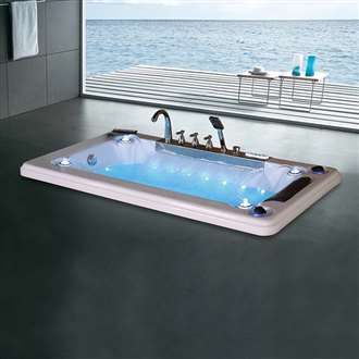 Sierra One Person Drop-In Combo Massage Bathtub