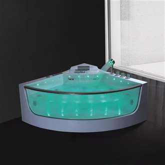 Milan Two Person Combo Massage Indoor Sector Bathtub