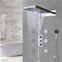 Fontana Warsaw Waterfall & Rainfall LED Shower System