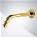 Fontana Gold Wall Mount Commercial Sensor Faucet