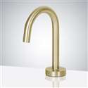 Fontana Denver Brushed Gold Solid Brass Commercial Automatic Soap Dispenser