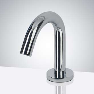 Fontana Chatue Commercial Automatic Sensor Faucet Shiny Chrome Finish