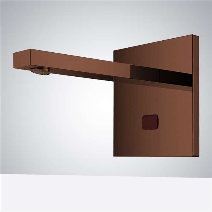 Wall Mount Touchless Faucet for Commercial Toilets