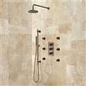 Fontana Lima Wall Mount Rainfall Shower System