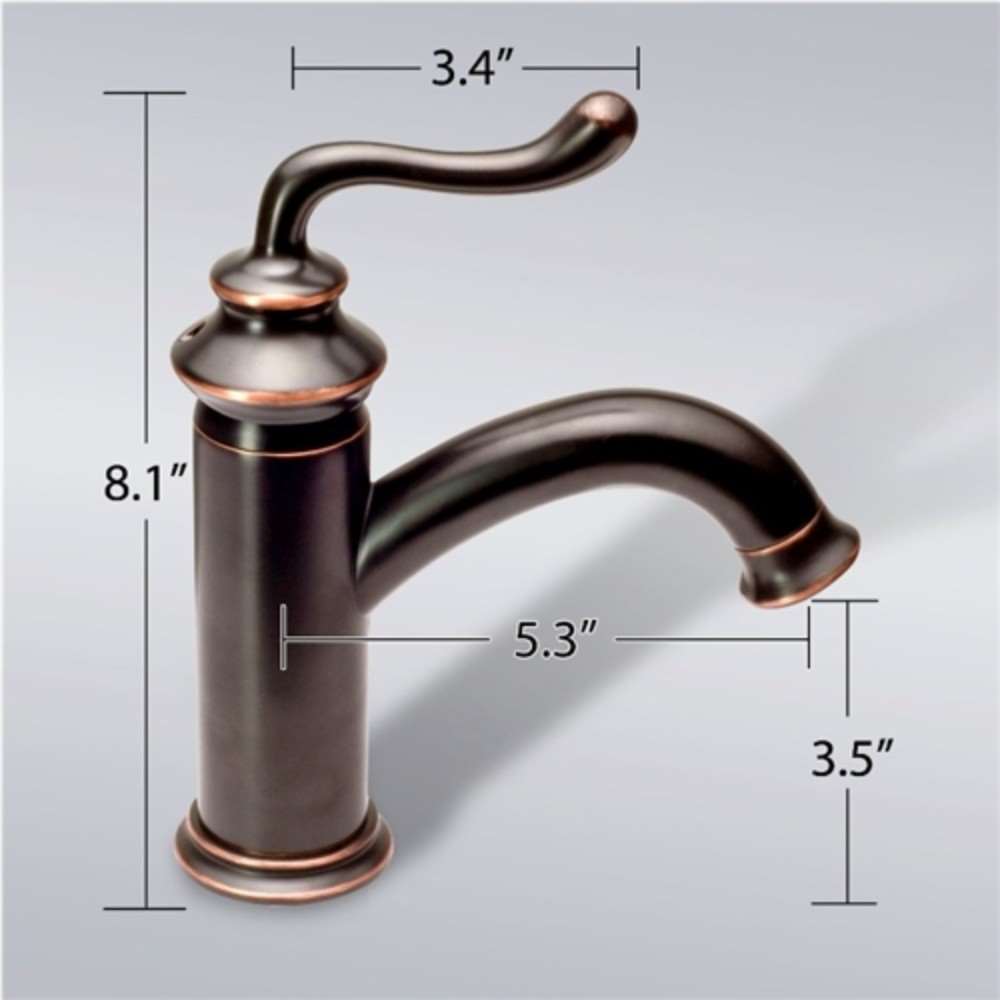 Fannybuy Bathroom store Vessel Faucet Oil Rubbed Bronze