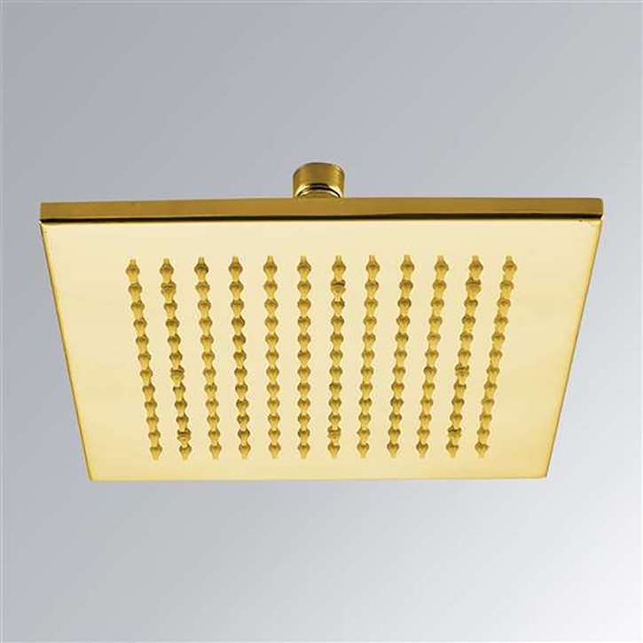 Gold Rain Shower Head