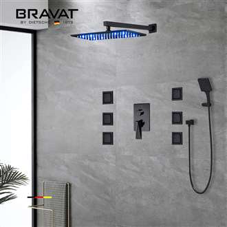 Bravat Oil Rubbed Bronze LED Shower System